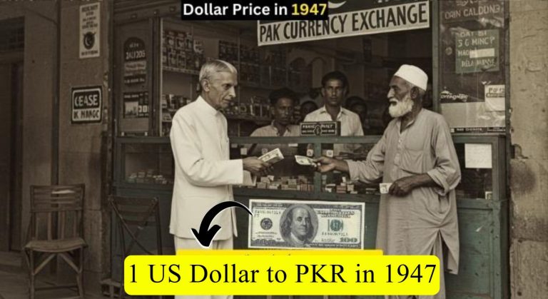 1 USD to PKR in 1947 – History of the Dollar Rate in Pakistan